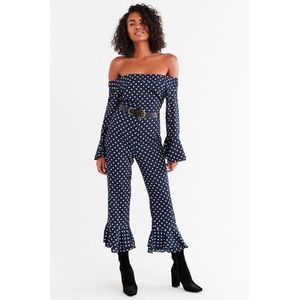 Urban Outfitters Polka Dot Jumpsuit